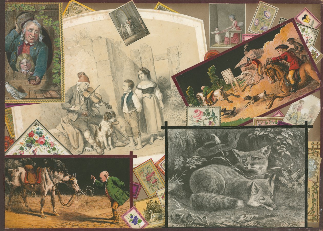 Seite aus Sammelsurium Band III von European School