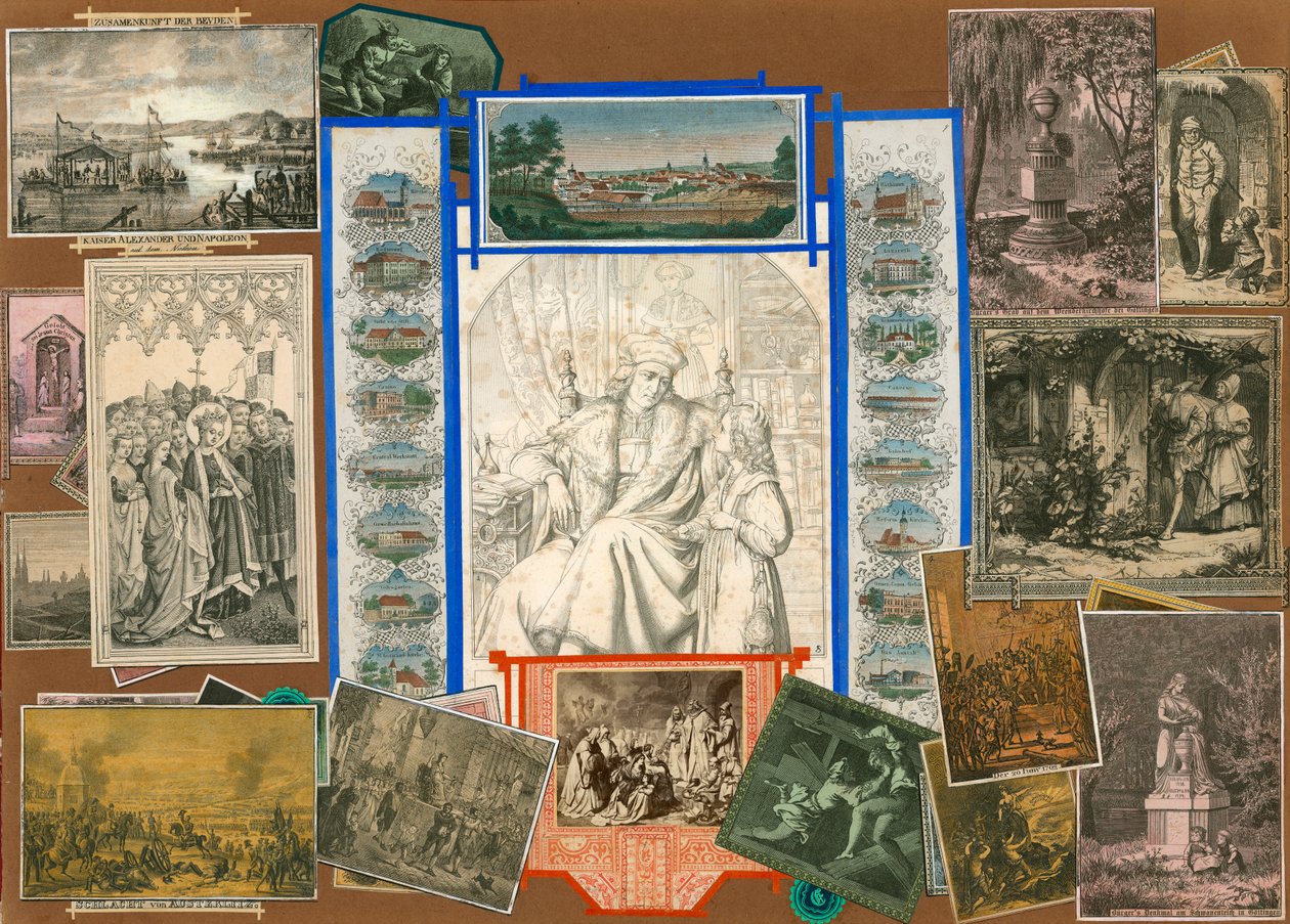 Seite aus Sammelsurium Band IV von European School