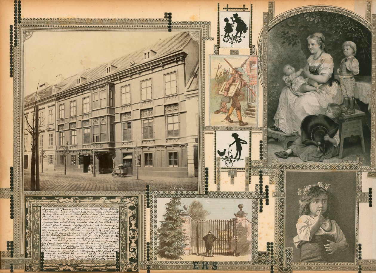 Seite aus Sammelsurium Band IV von European School