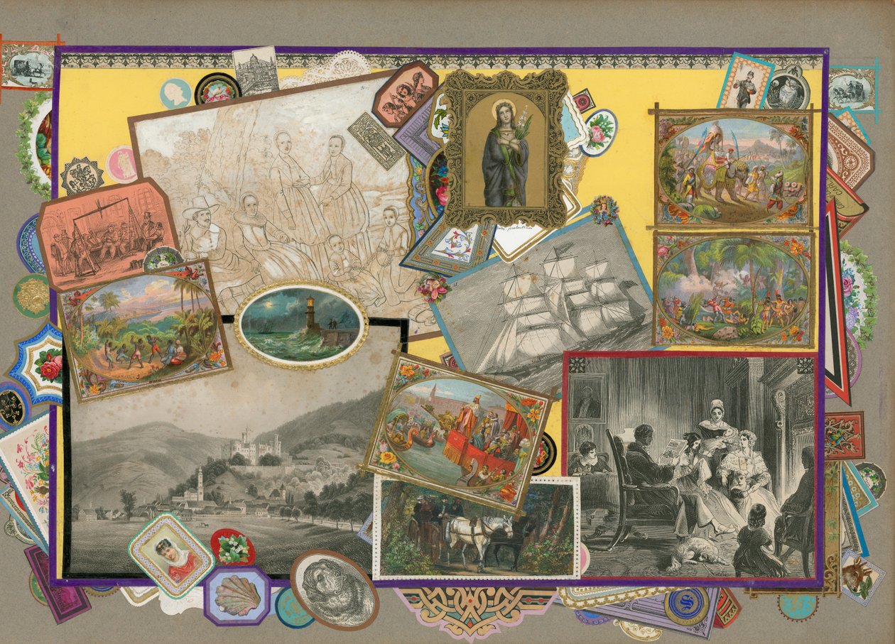 Seite aus Sammelsurium Band IV von European School