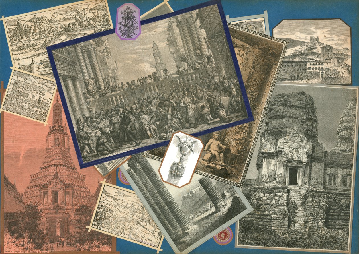 Seite aus Sammelsurium Band IV von European School