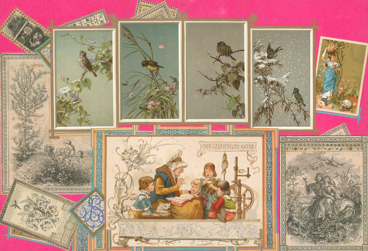 Seite aus Sammelsurium Band IX von European School