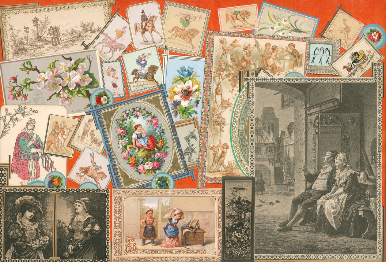 Seite aus Sammelsurium Band IX von European School