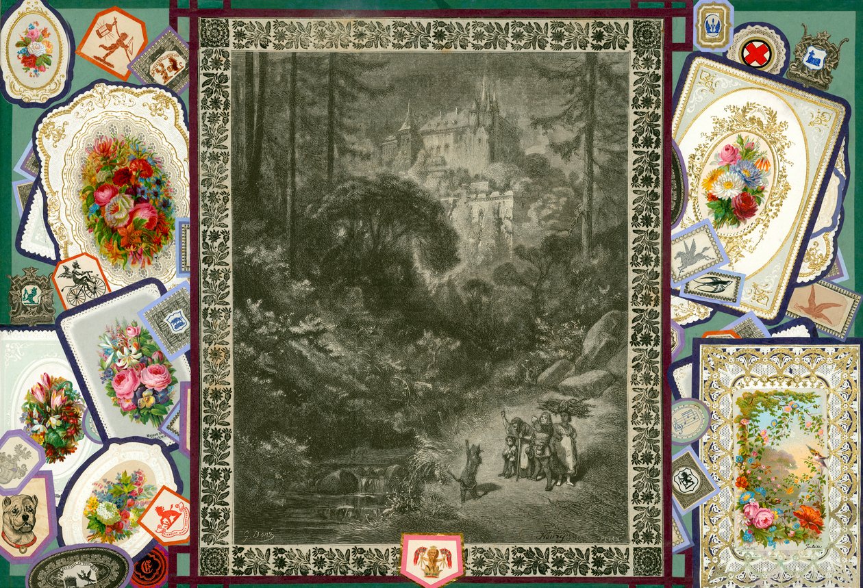 Seite aus Sammelsurium Band I von European School