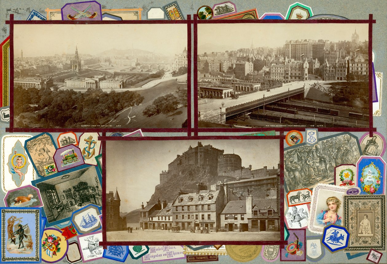 Seite aus Sammelsurium Band I von European School