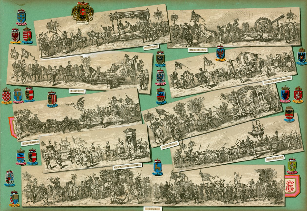 Seite aus Sammelsurium Band VIII von European School