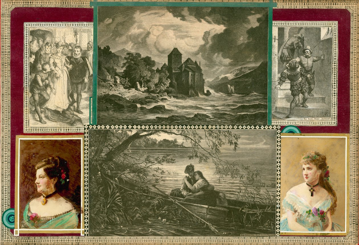 Seite aus Sammelsurium Band VIII von European School