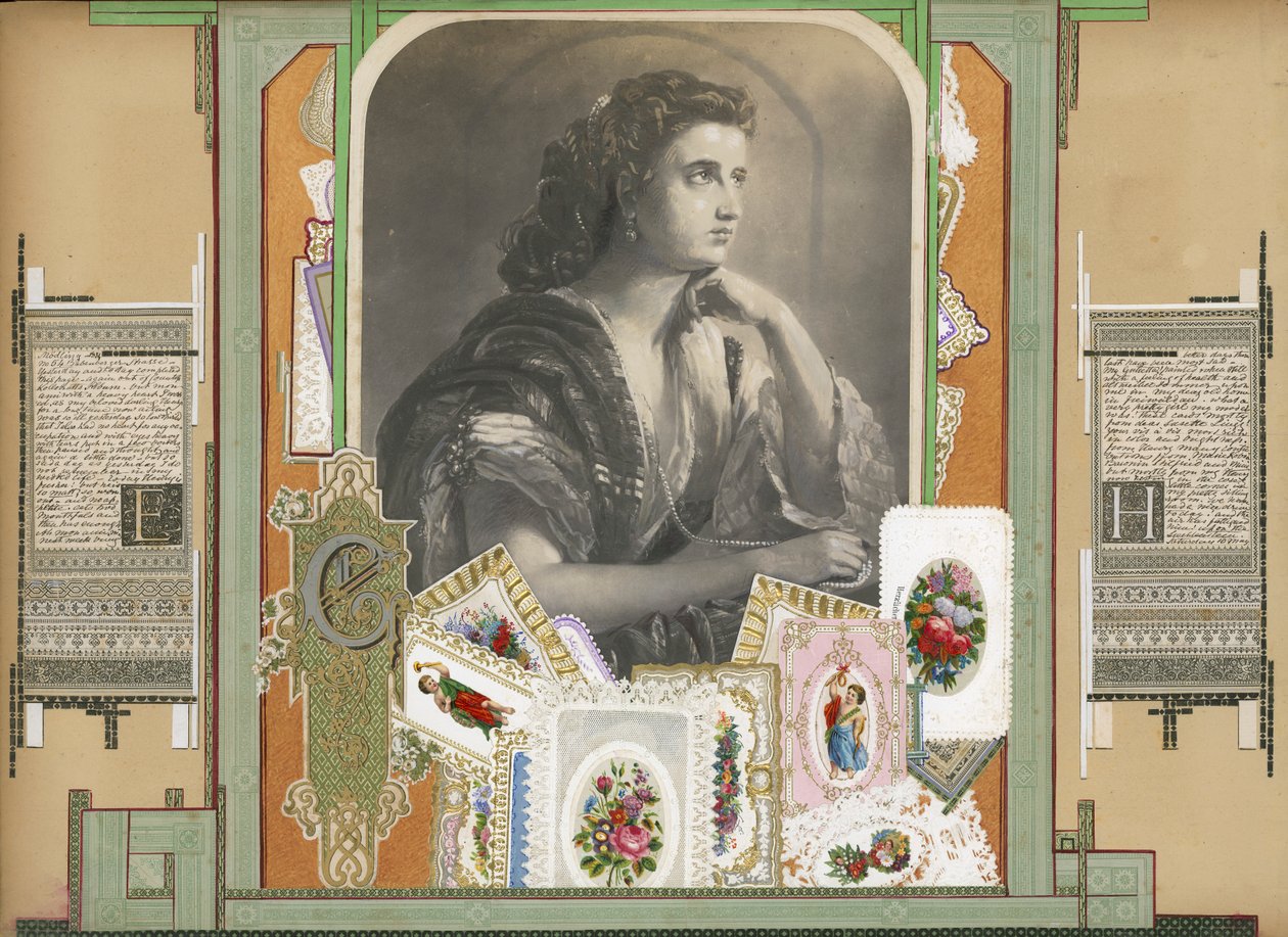 Seite aus Sammelsurium Band VI von European School