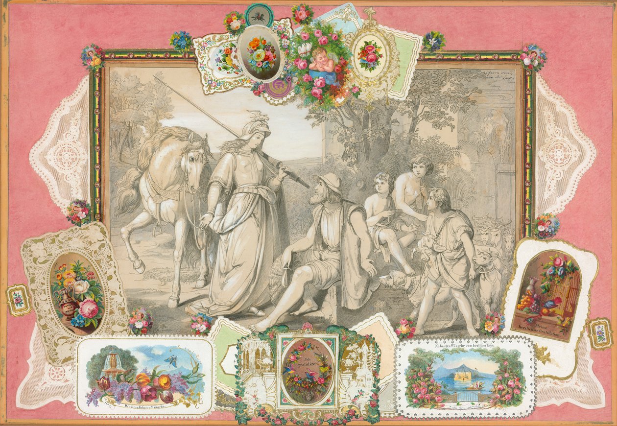 Seite aus Sammelsurium Band V von European School