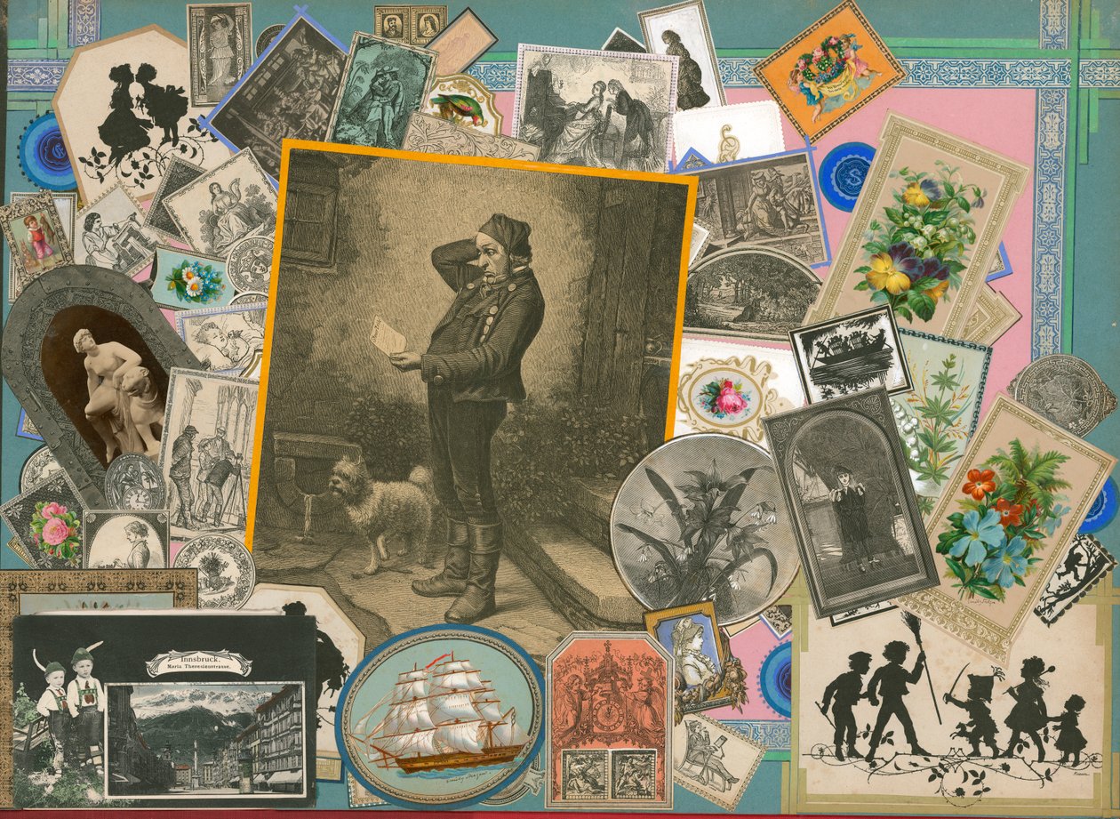 Seite aus Sammelsurium Band XI von European School