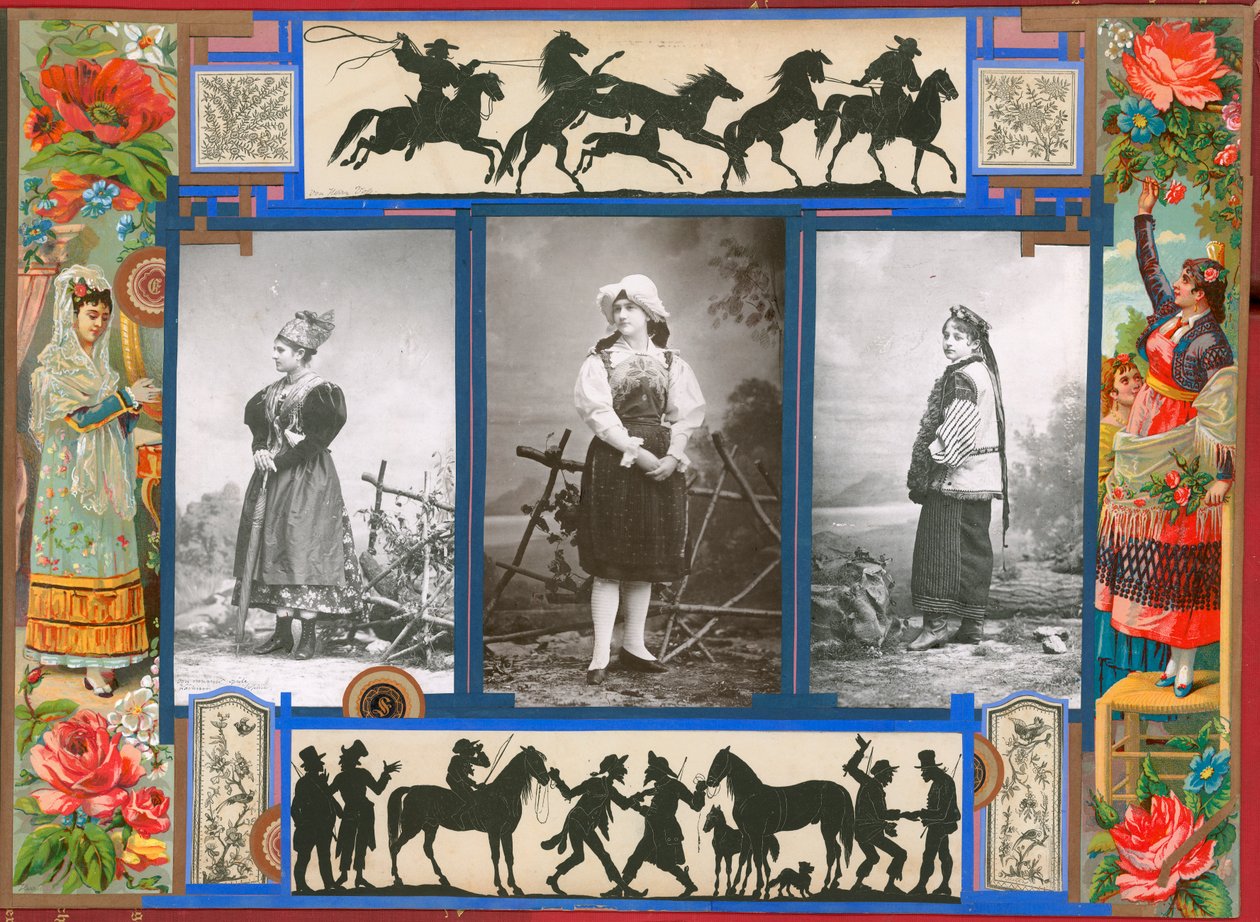 Seite aus Sammelsurium Band XI von European School