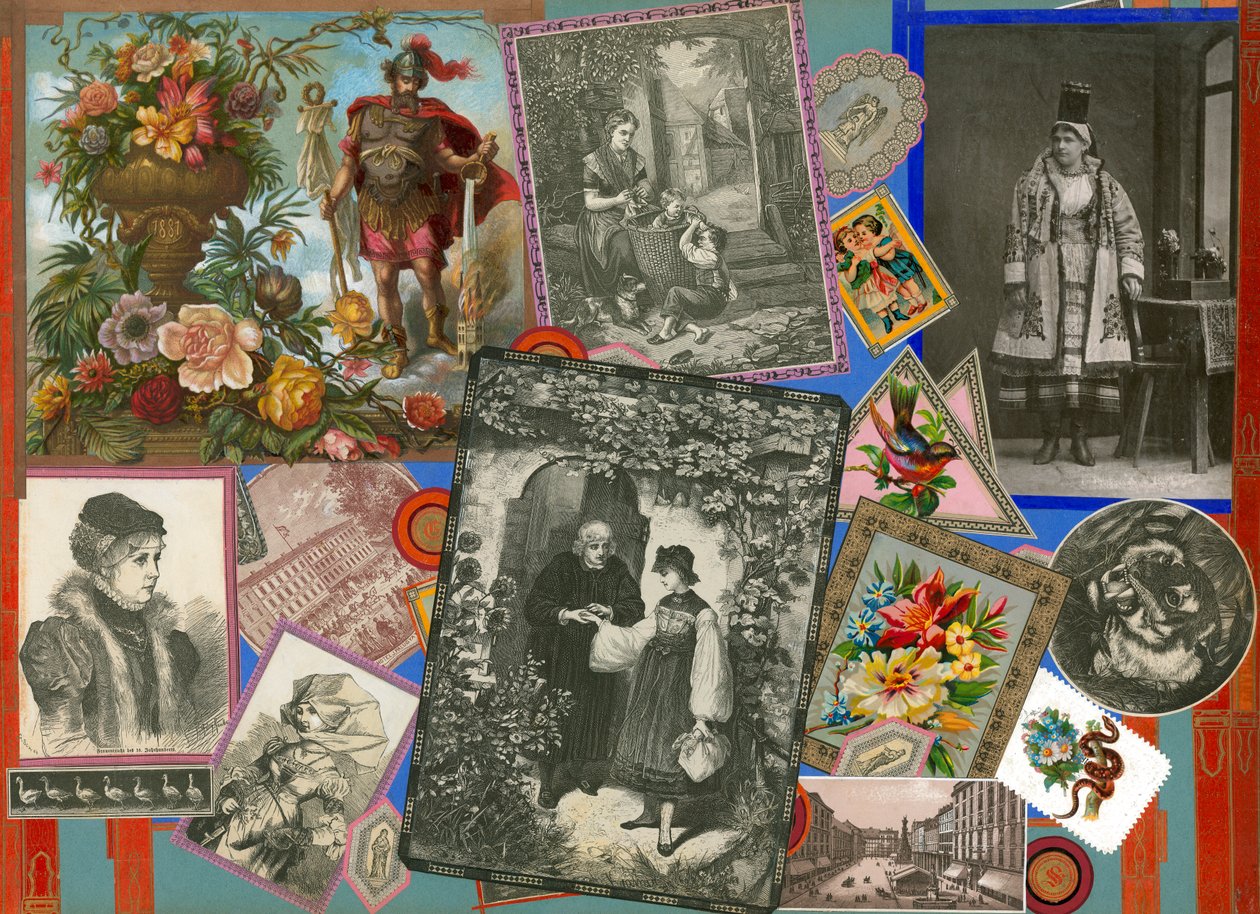 Seite aus Sammelsurium Band XI von European School