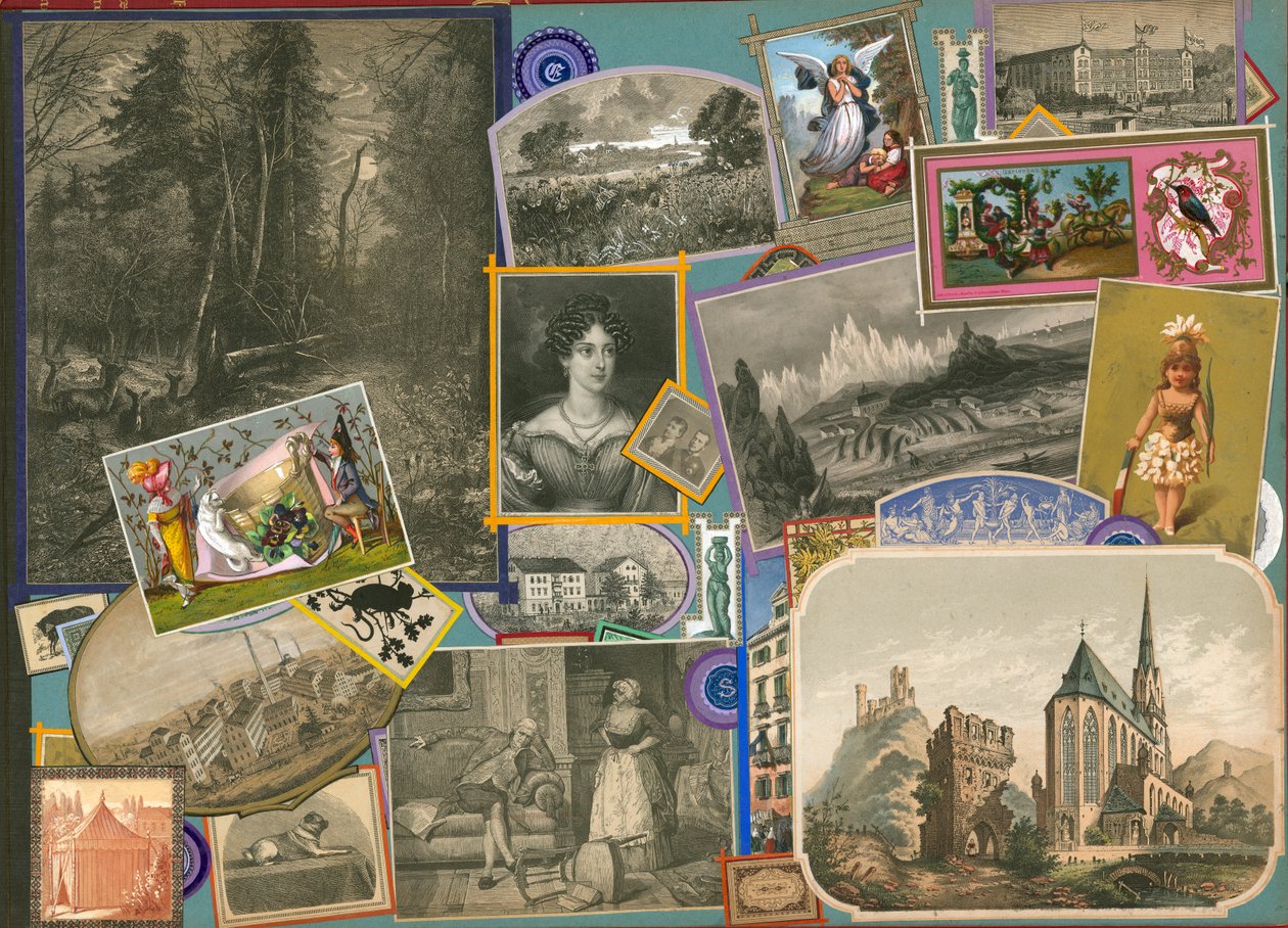 Seite aus Sammelsurium Band XI von European School