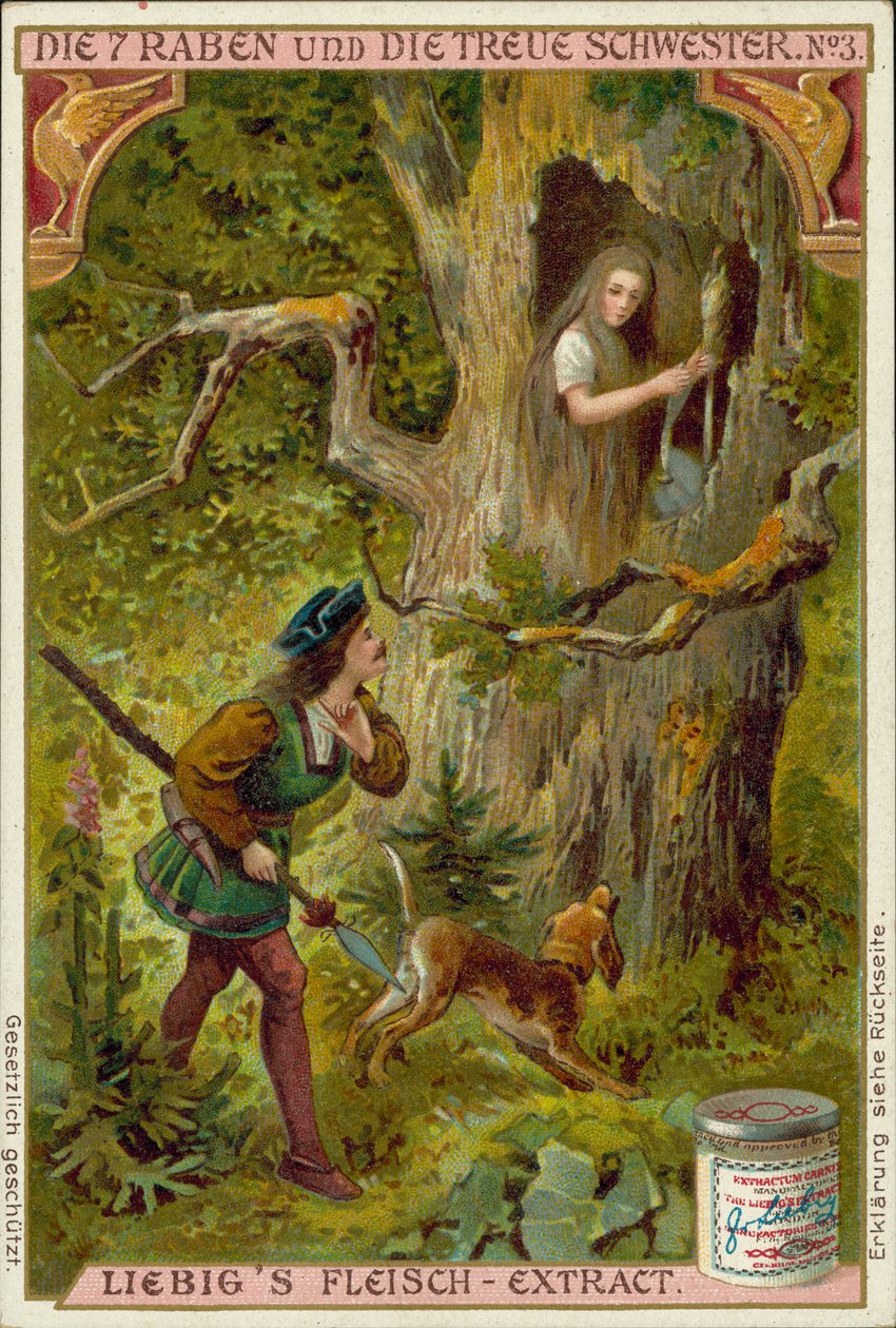 Szene aus Die sieben Raben, Märchen der Brüder Grimm von European School