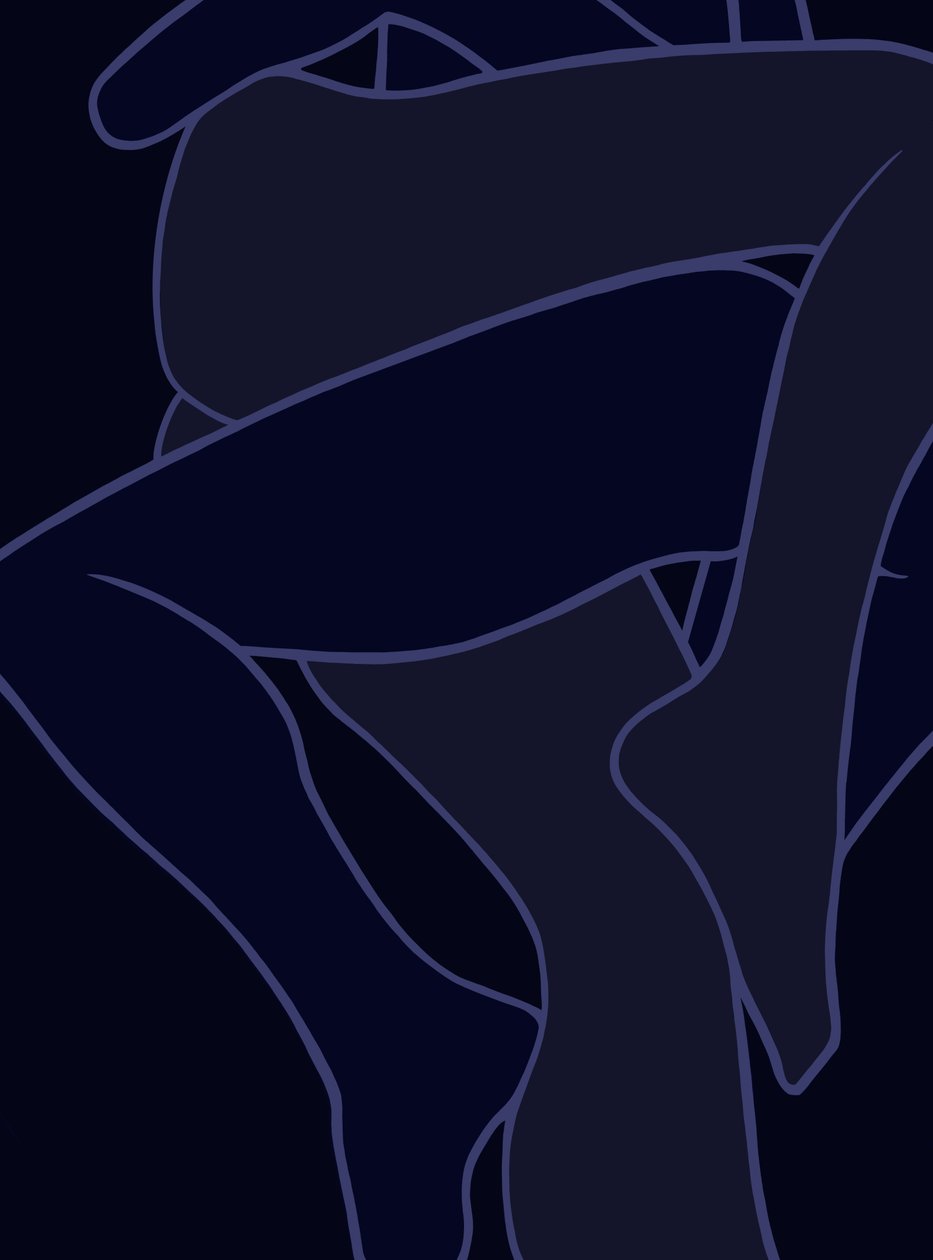 Blaue Beine, 2025 von Evan Sklar