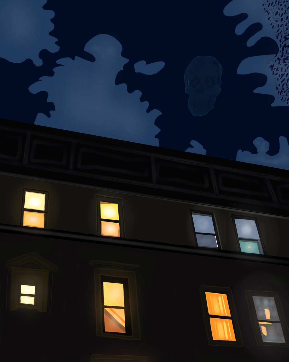 Halloween-Nacht von Evan Sklar