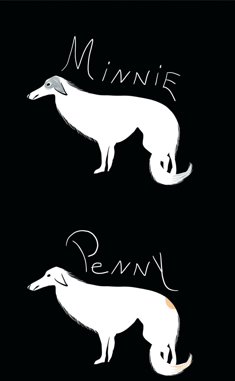 Minnie und Penny von Evan Sklar