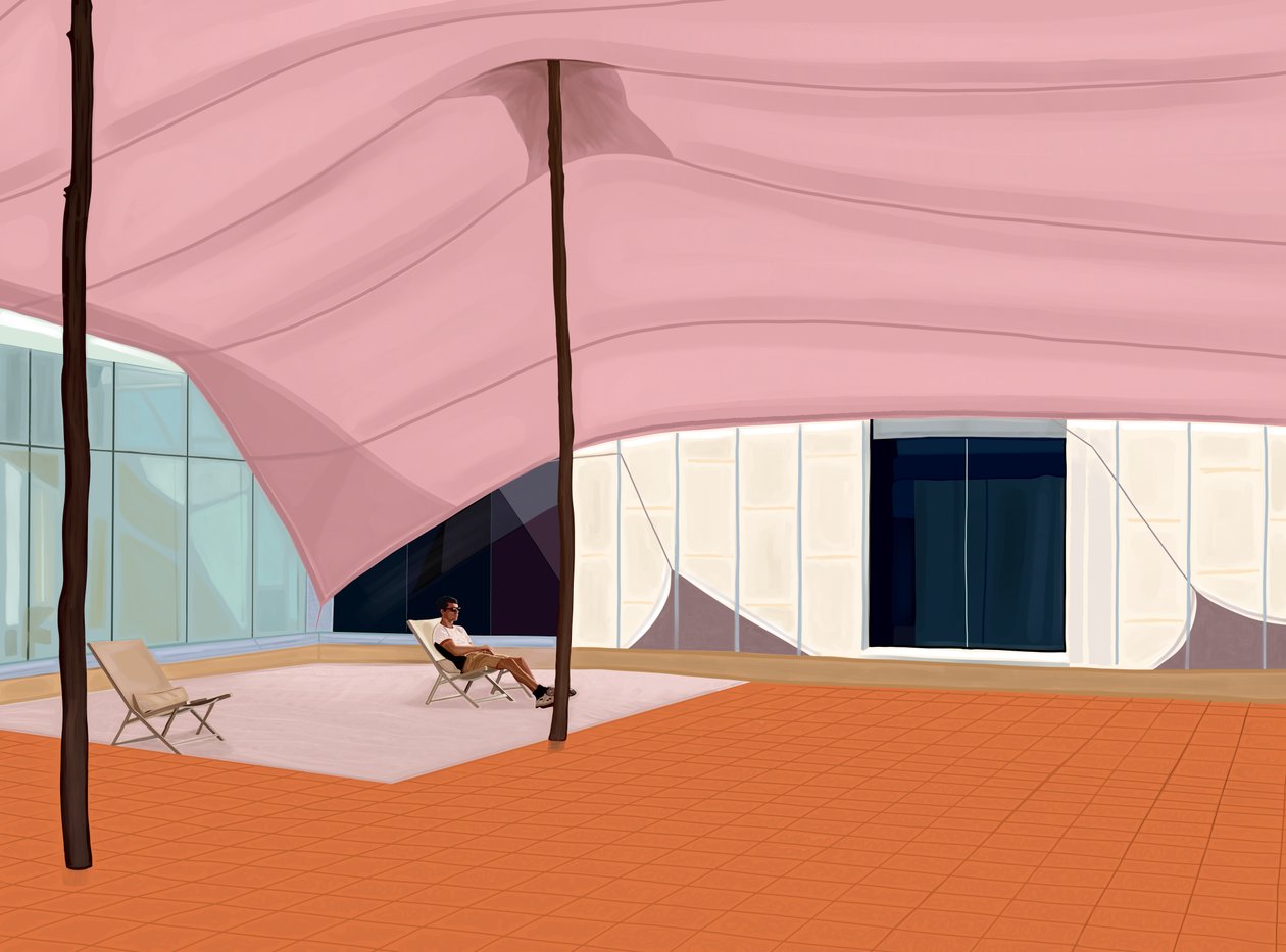 Miro-Stiftung, Barcelona, Spanien von Evan Sklar