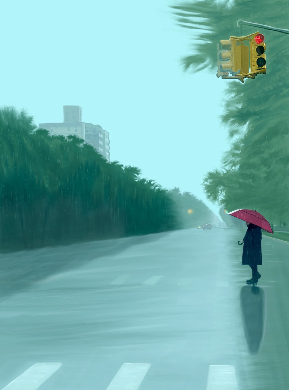 Ocean Parkway, 2025 von Evan Sklar