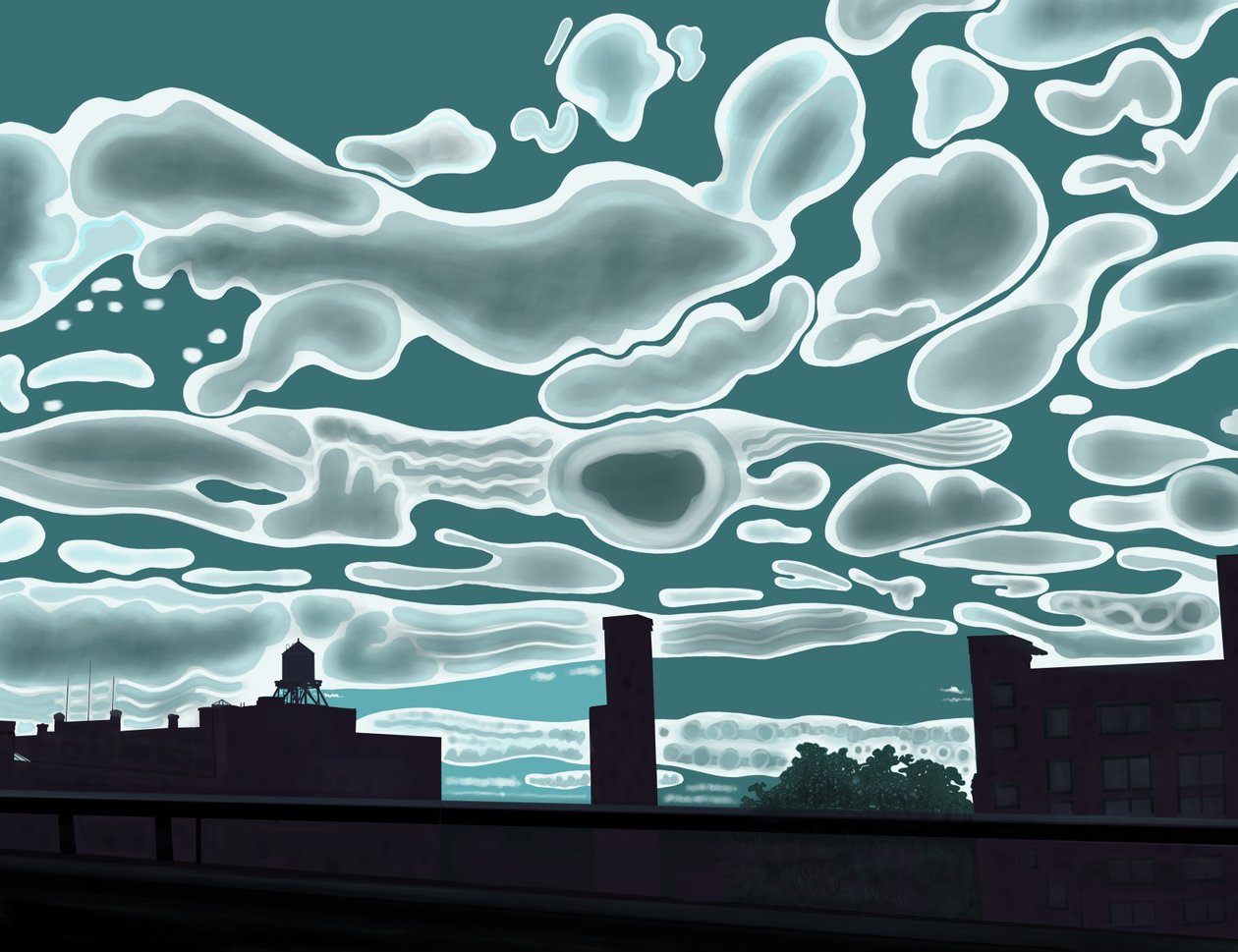 Blick vom Bruckner Expressway von Evan Sklar