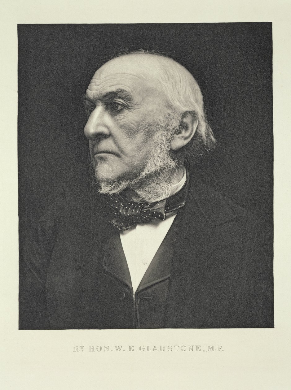 Der Rt. Hon. William Gladstone (1809-98), MP, 1890 von Eveleen Myers