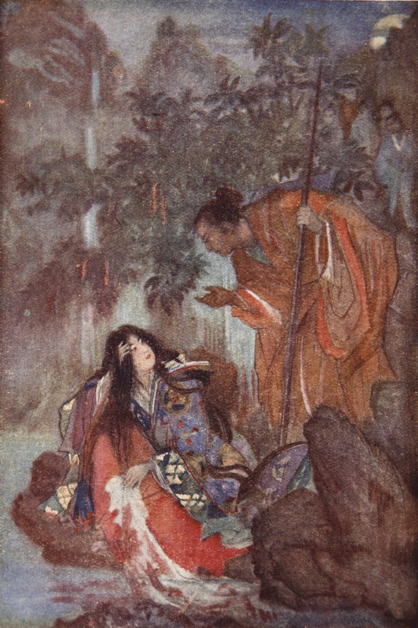 Raiko und die verzauberte Jungfrau, Illustration aus 