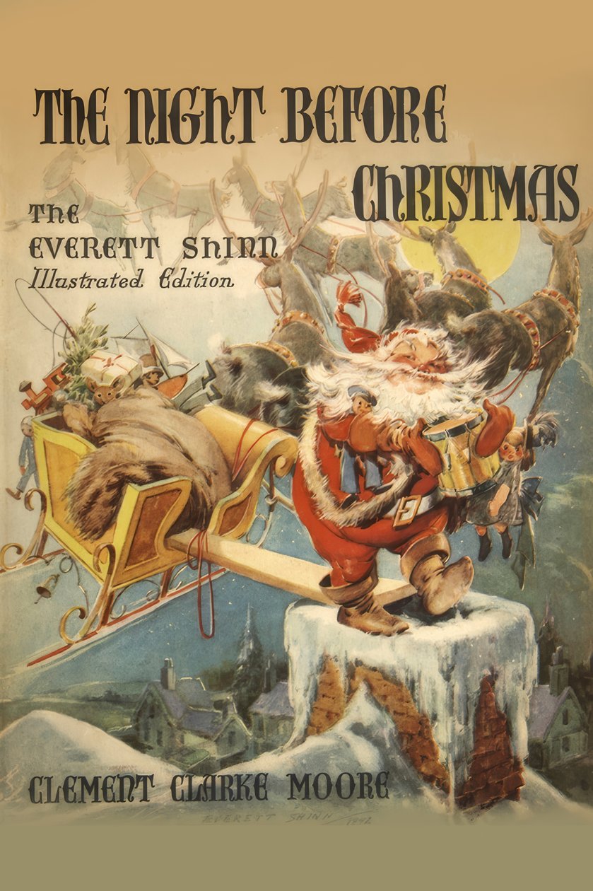 Die Nacht vor Weihnachten von Everett Shinn