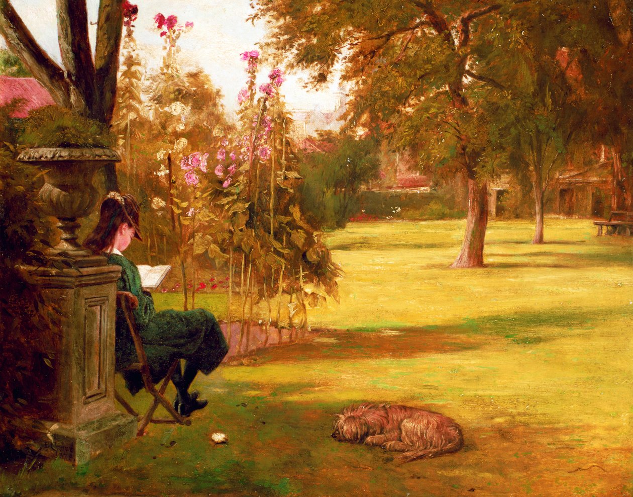 Eine ruhige Lektüre von Eyre Crowe