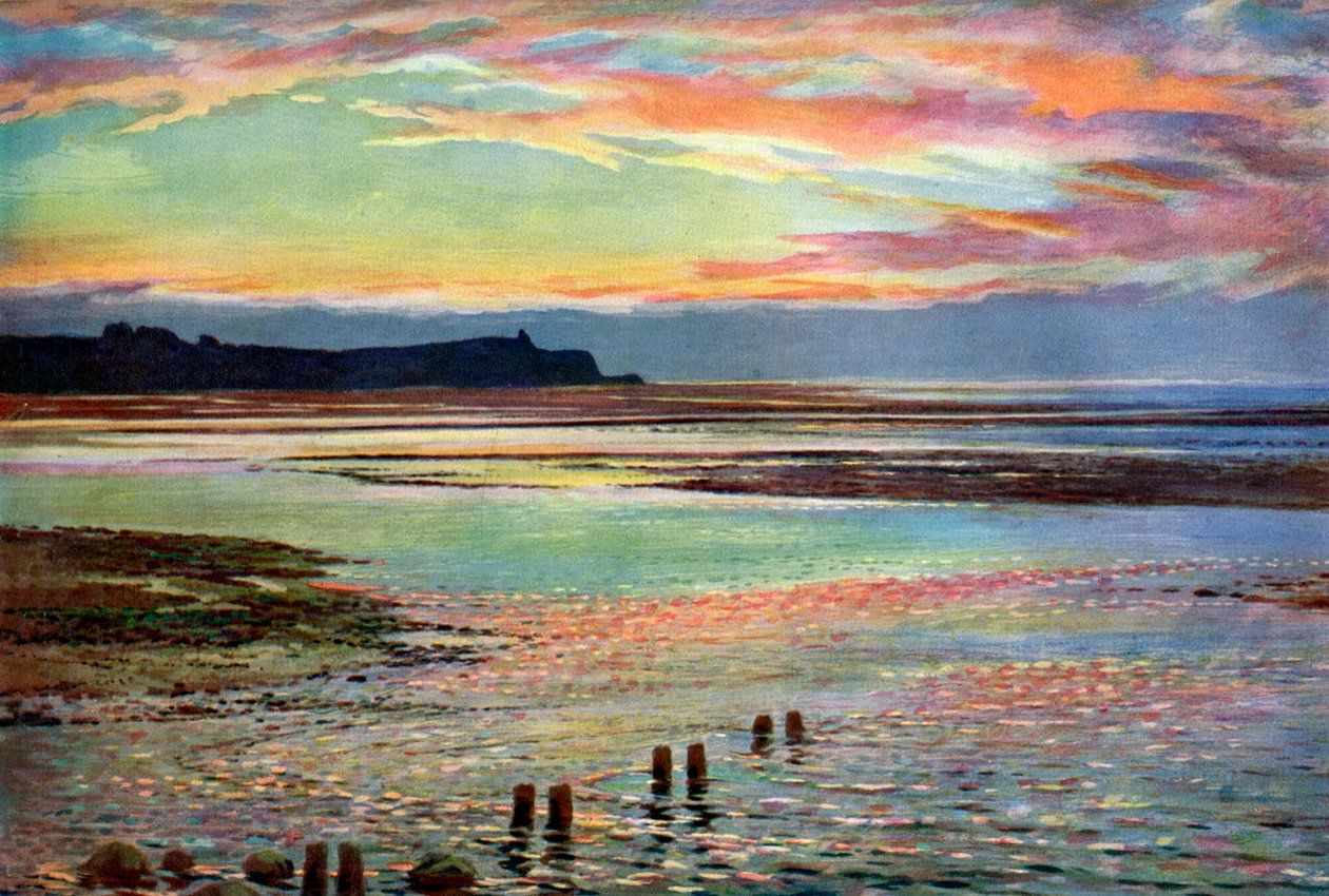 Die Mündung des Flusses Doon, Schottland, 1924-1926 von F. C. Varley