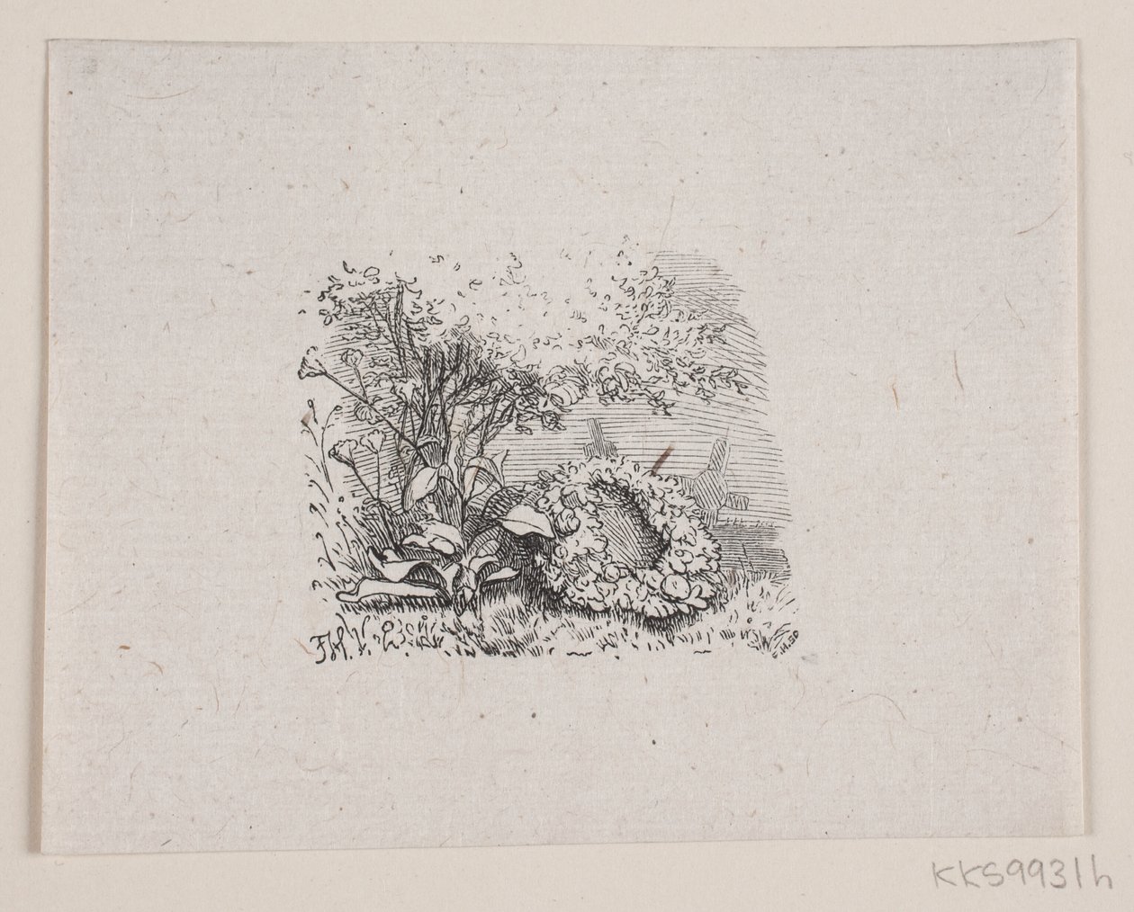 Illustration zu "Die letzten Stunden", Gedicht von H. J. Greensteen von F. Hendriksen