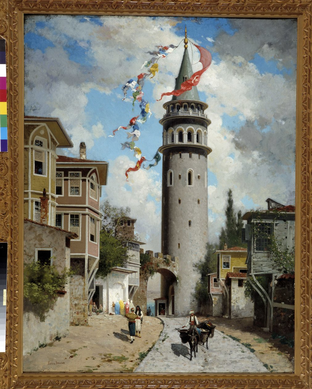 Blick auf den Galataturm in Konstantinopel von Fabius Brest