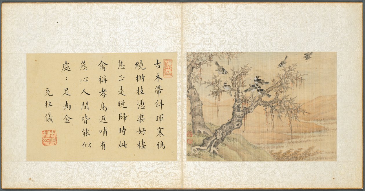 Album mit verschiedenen Motiven, Blatt 9, 1600er Jahre von Fan Qi