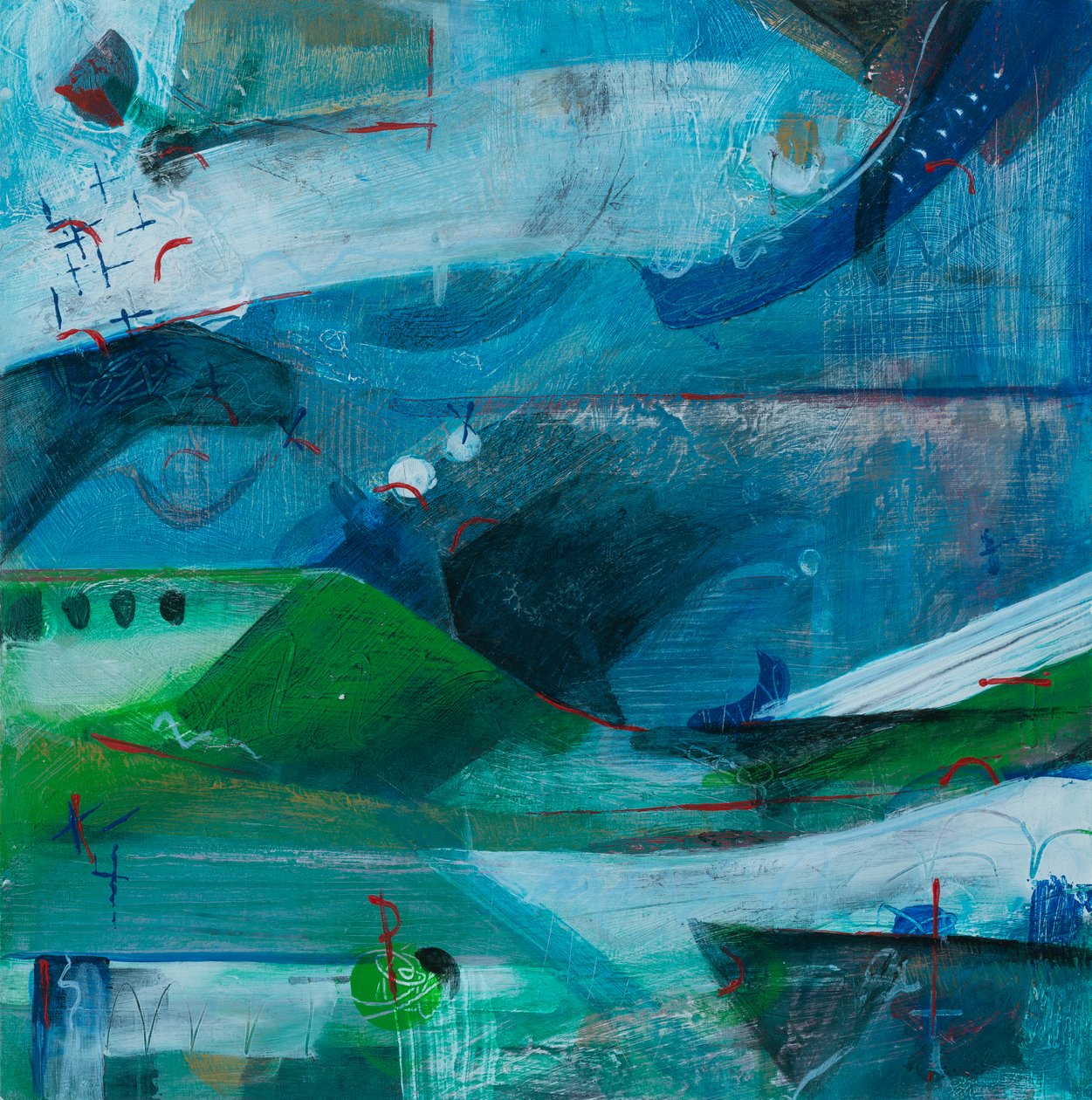 Hoch hinaus, 2019 von Faye Bridgwater