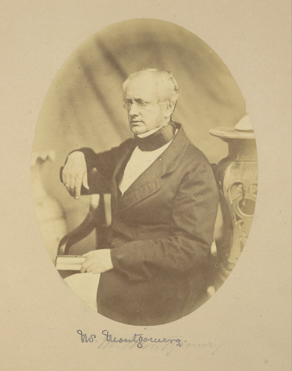 Porträt von Sir Robert Montgomery, Esq., B.C.S, Hauptkommissar in Oude von Felice Beato