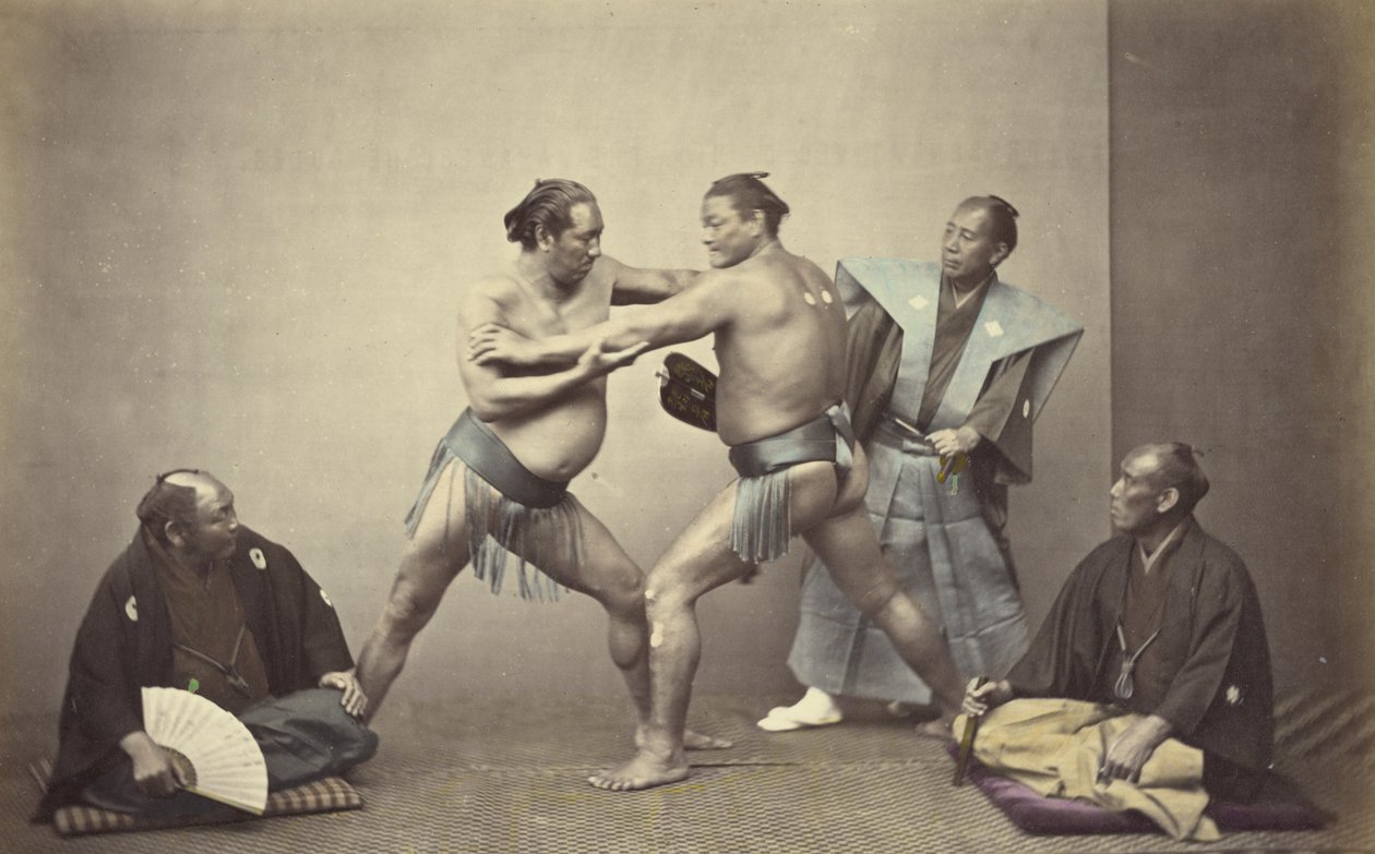 Vertreter von Nio, der japanische Herkules von Felice Beato