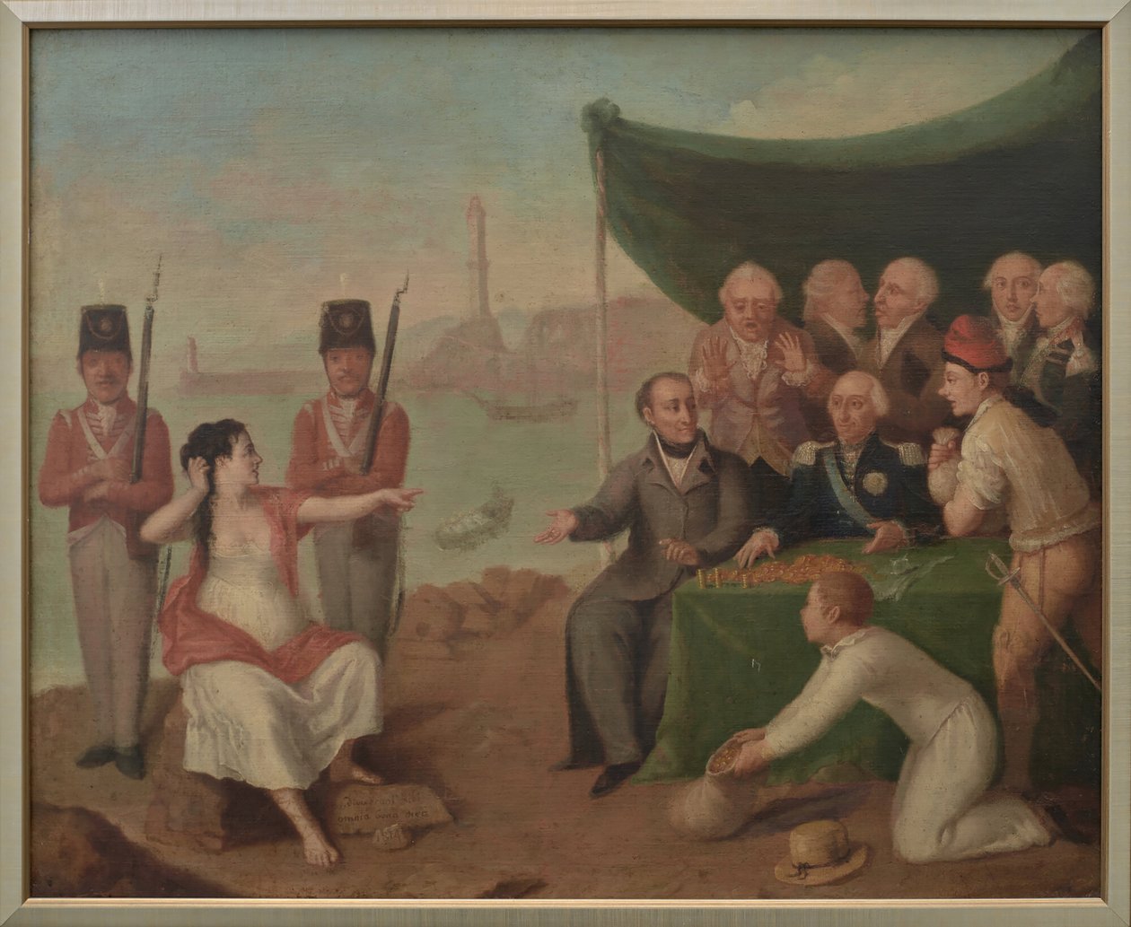Ligurien im Jahr 1814 von Felice Guascone