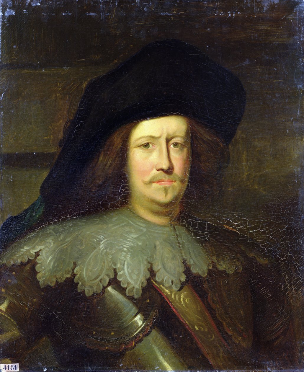 Porträt von Charles de Schomberg (1600-56) Graf von Nanteuil und Herzog von Halluin, 1844 von Felice Marie Ferdinand Storelli