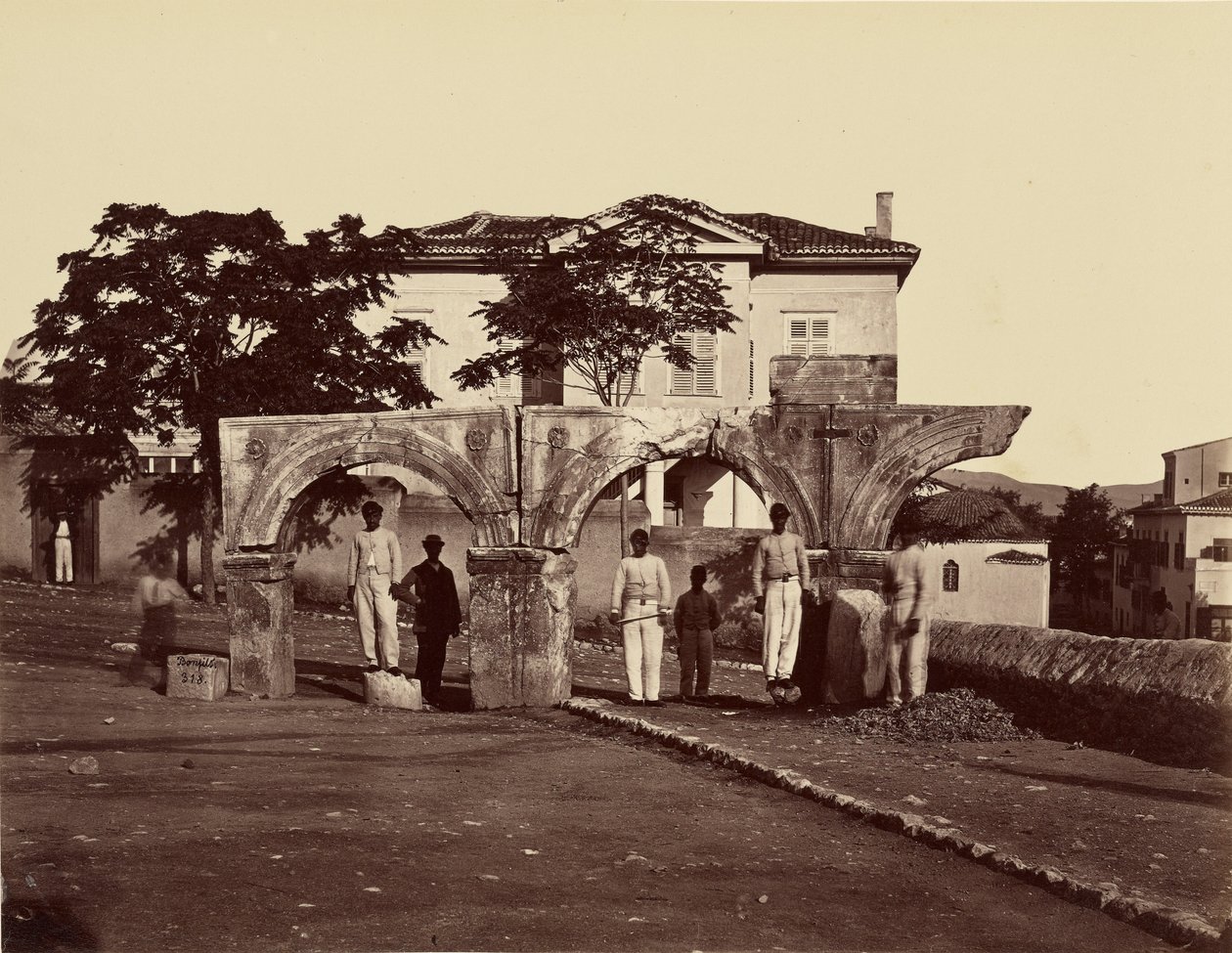Adrians Portikus, Athen von Félix Bonfils