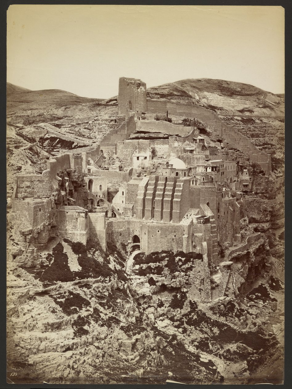 [Kloster von Santa Sabba] von Félix Bonfils