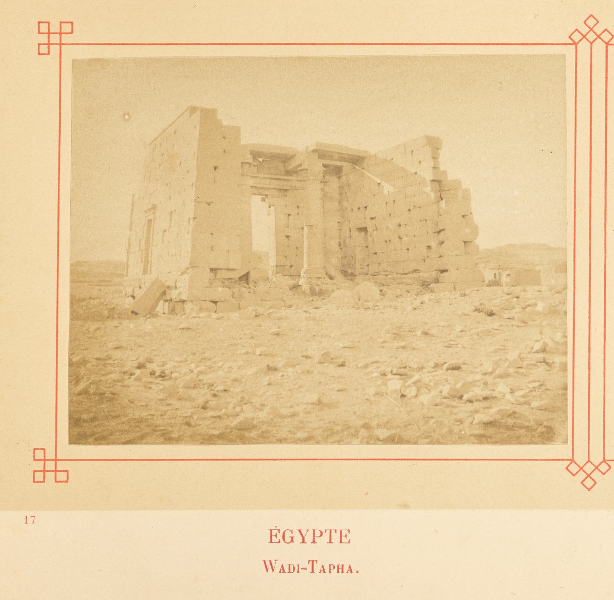 Wadi-Tapha von Félix Bonfils
