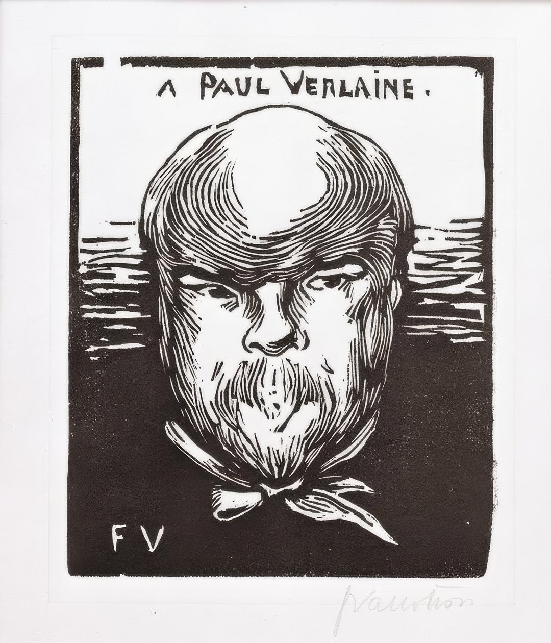 An Paul Verlaine von Felix Edouard Vallotton