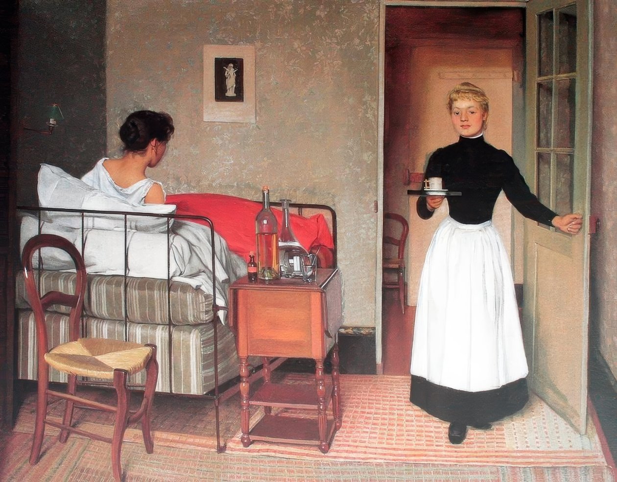 Der Patient von Felix Edouard Vallotton