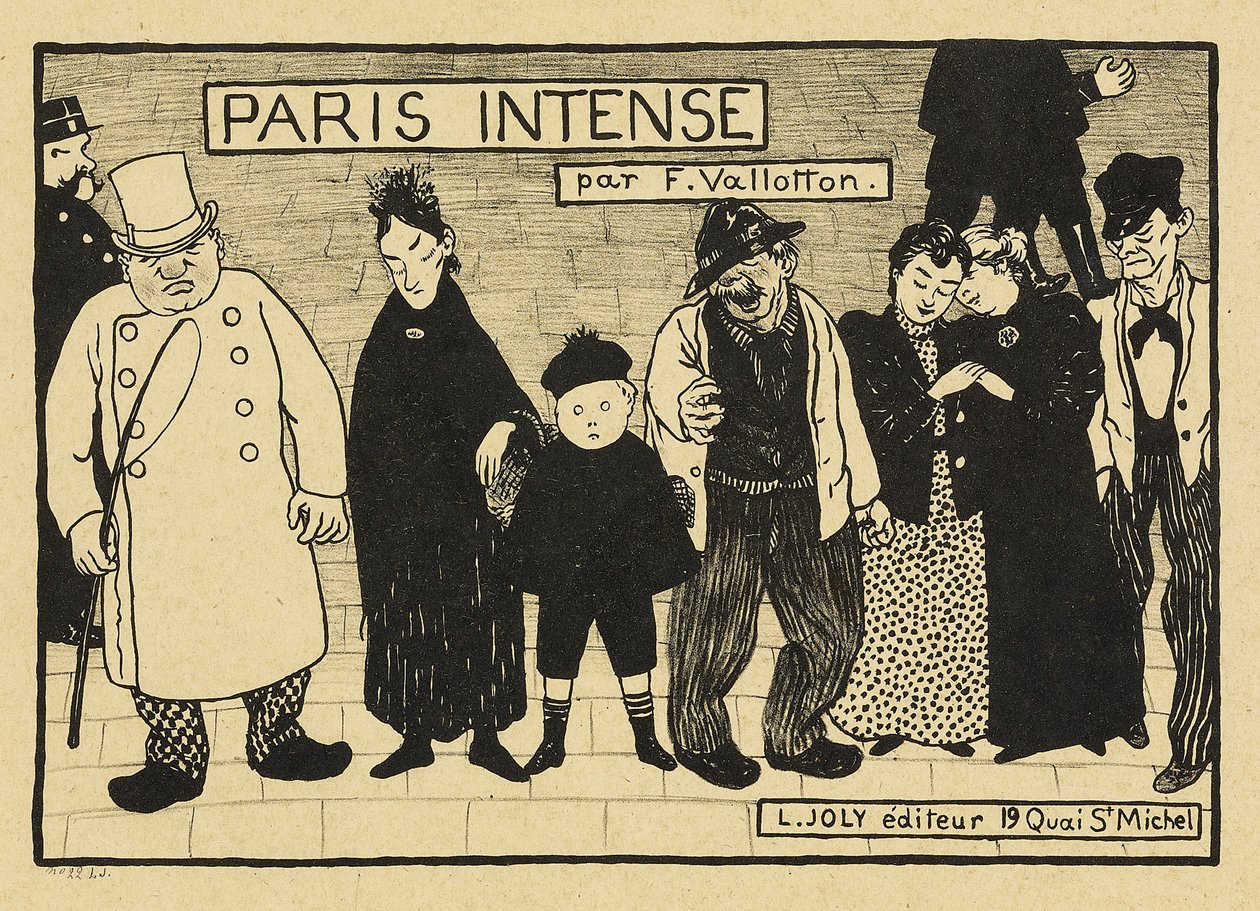 Paris Intensiv, 1893-94 von Felix Edouard Vallotton