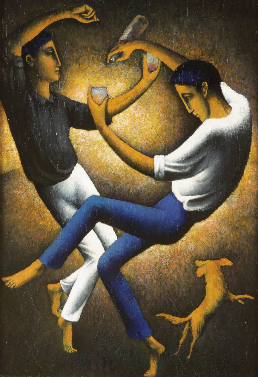 Les Deux Basques, ca. 1912 von Felix Elie Tobeen