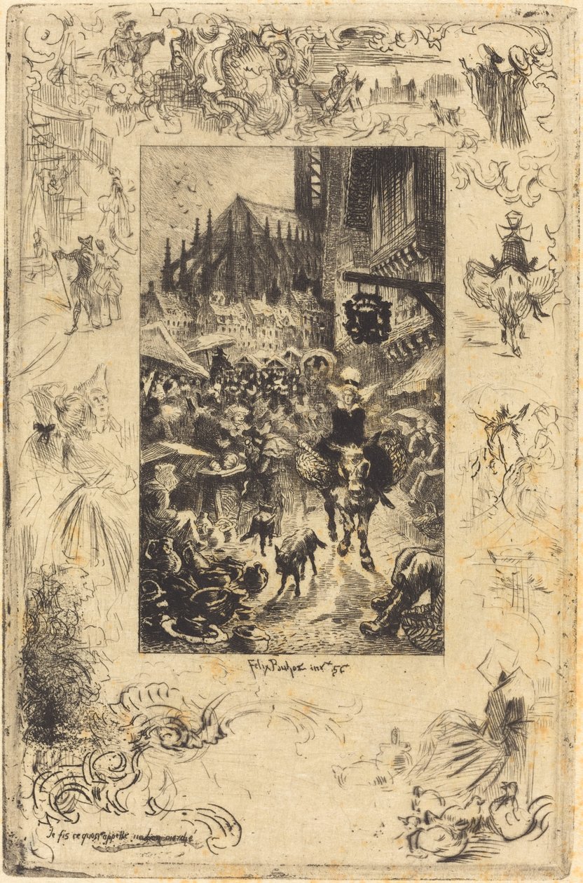 Ich machte, was man ein gutes Geschäft nennt von Felix Hilaire Buhot