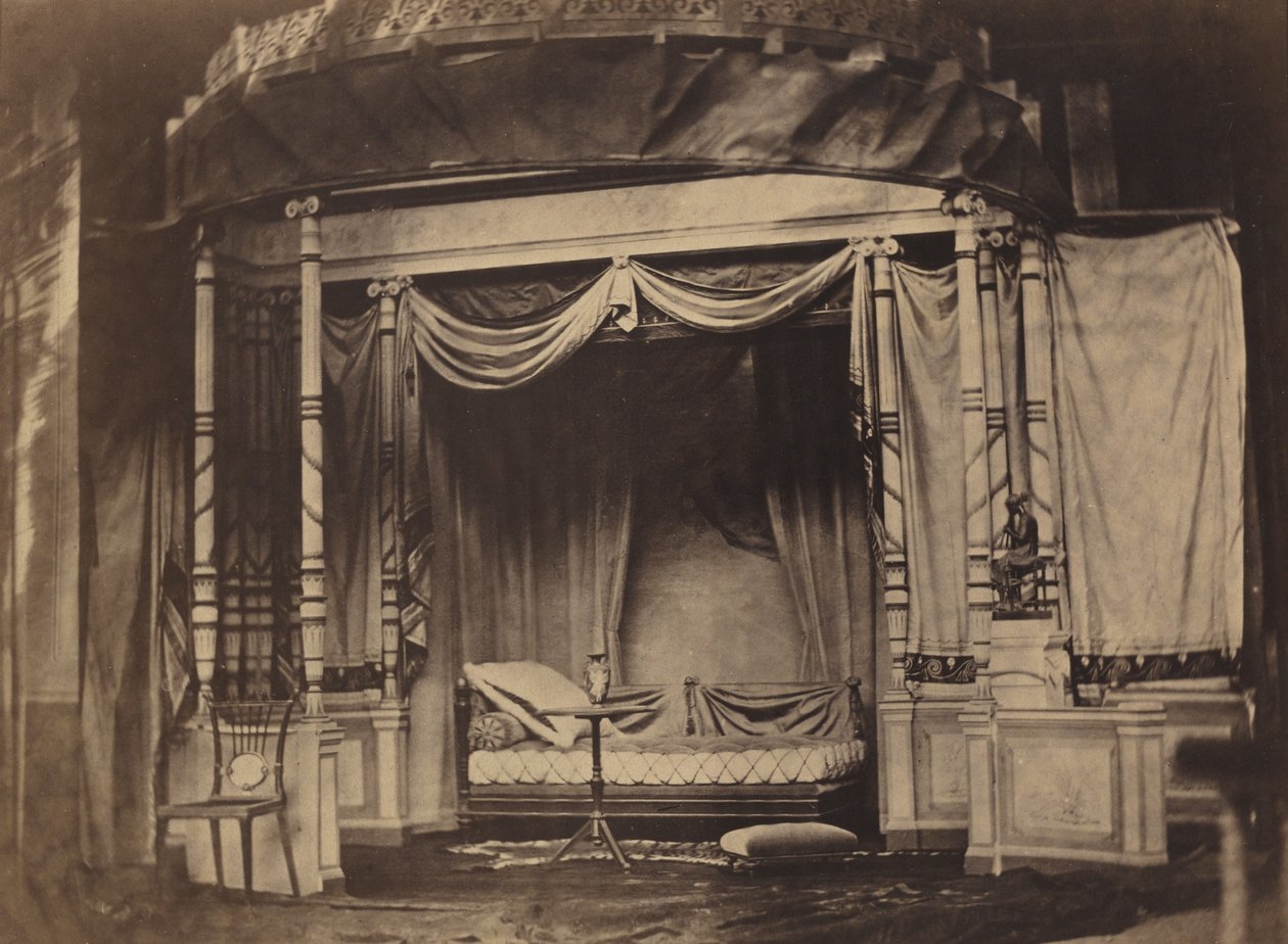 Schlafzimmerausstellung auf der Pariser Weltausstellung von 1855, 1855 von Félix Jacques Antoine Moulin