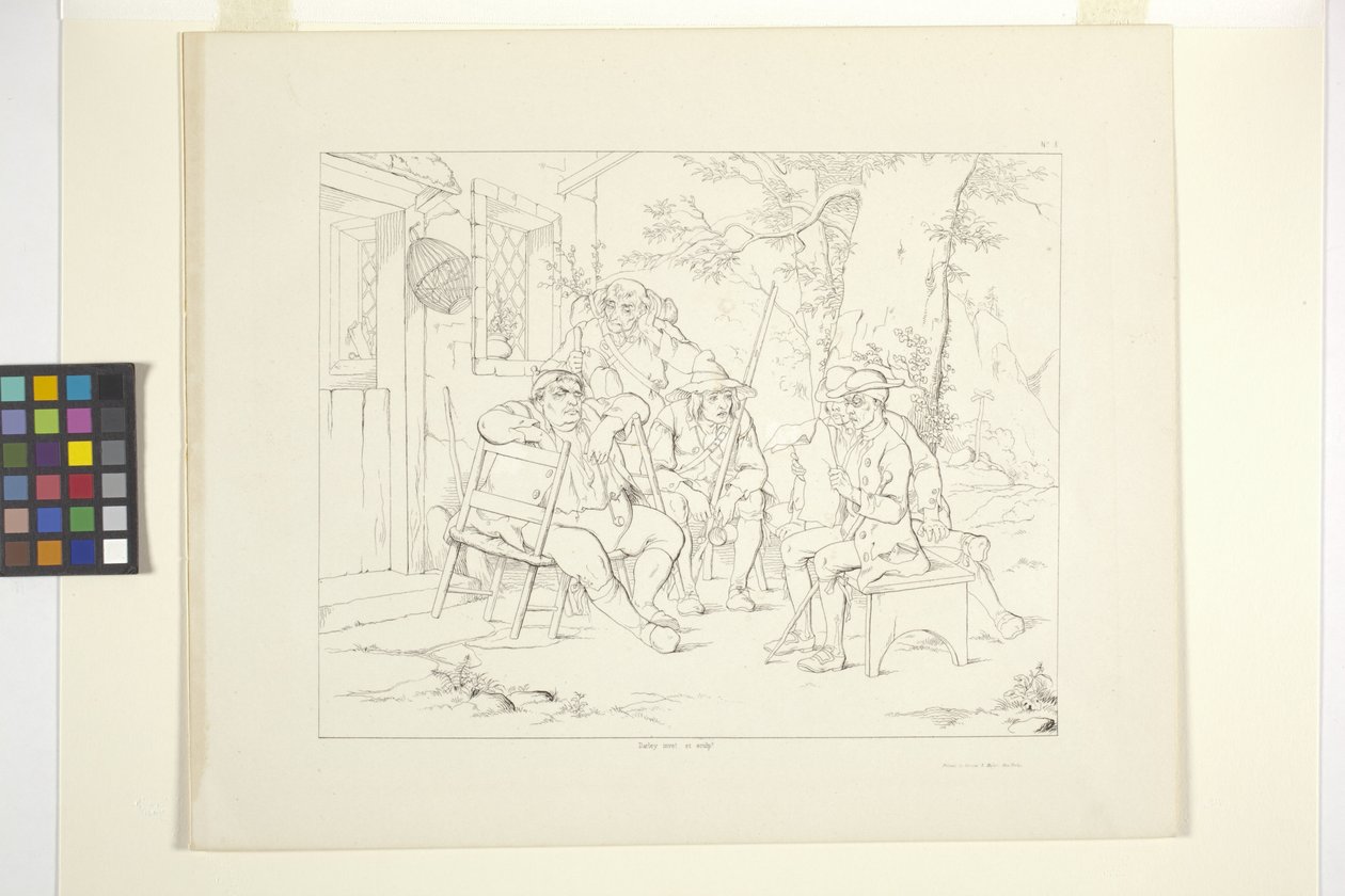 Illustrationen von Rip Van Winkle, Platte 3 von Felix Octavius Carr Darley