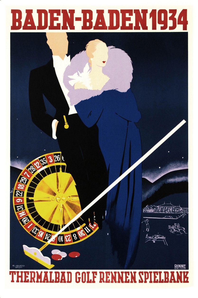 Baden-Baden 1934 von Felix Rinne