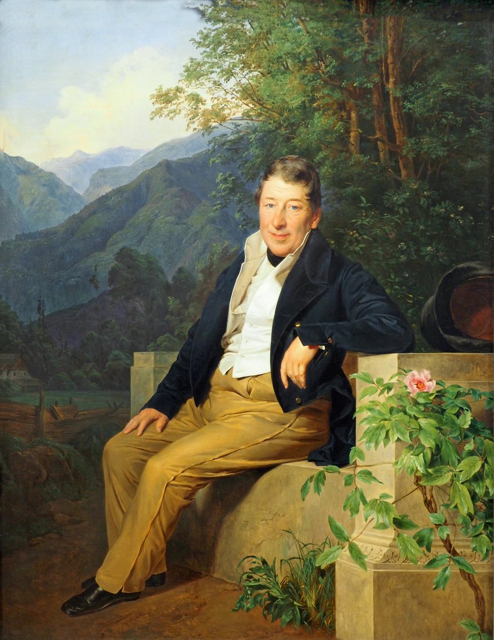 Bildnis Baron Moser von Ferdinand Georg Waldmuller