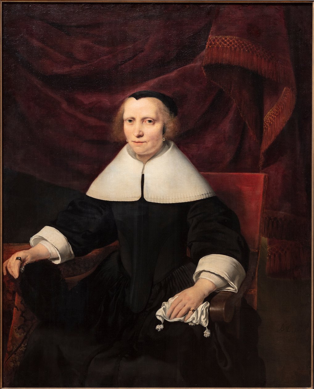 Porträt einer Frau von Ferdinand Bol